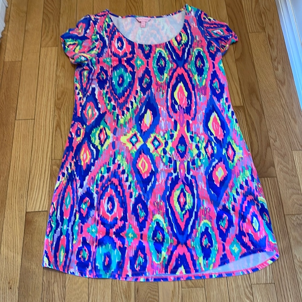 Lilly Pulitzer luxletic bright upf 50 dress size large